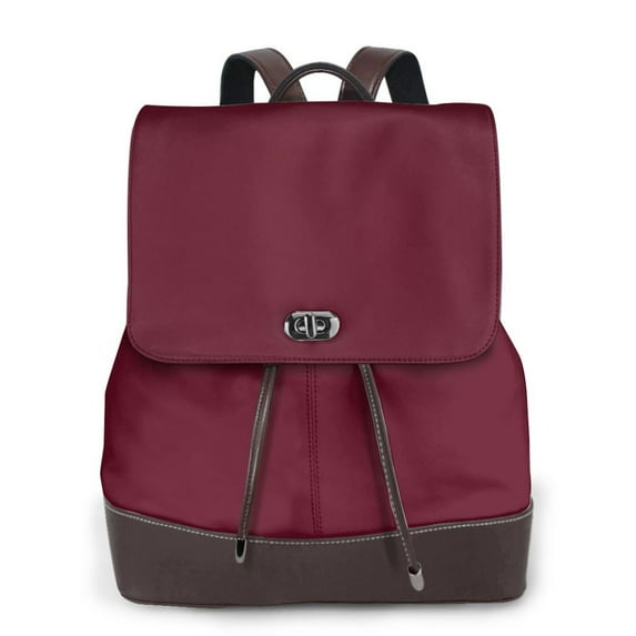 Hirioo Maroon for Womens Backpack Leather Backpack for Women Travel Fashion Bags,Perfect for Work, School, or Casual Outings