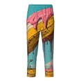 thumbnail image 1 of Hirioo Melting Banana Fantasy for Teenagers' Pajama Pants Womens Lounge Pants with Pockets Pj Bottoms Pants for Men-XS(5-6), 1 of 6