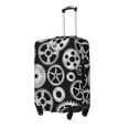 thumbnail image 1 of Hirioo Metallic Gears for Elasticity Suitcase Cover (No luggage Included) Durable Luggage Protector Fits 18-32 Inch Luggage-X-Large, 1 of 7