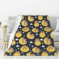 thumbnail image 1 of Hirioo Moon Bear for Flannel Blanket, Cozy and Warm Throw for Bed or Couch ,Perfect for All Seasons-80"x60", 1 of 6