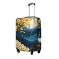 thumbnail image 1 of Hirioo Moonlit Golden Tree Peacock for Elasticity Suitcase Cover (No luggage Included) Durable Luggage Protector Fits 18-32 Inch Luggage-Medium, 1 of 7