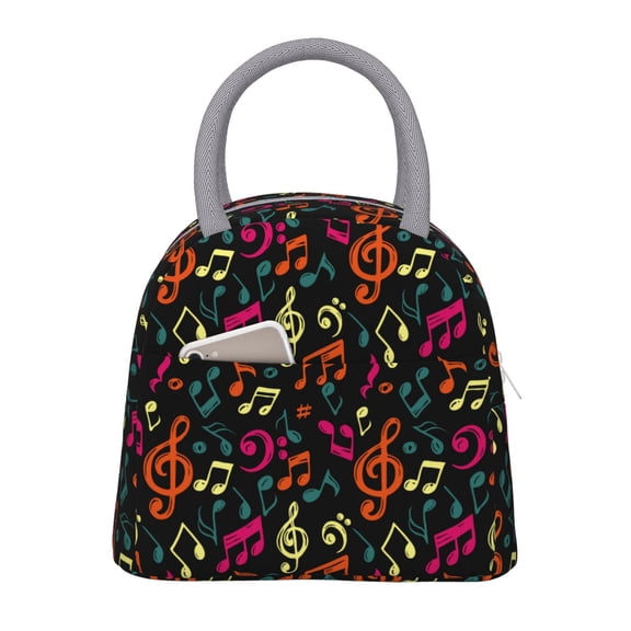 Hirioo Music Notes for Eco-friendly Lunch Box,Leakproof Lunch Box for School, Work, Travel, and Picnics,Perfect for Meal Prep