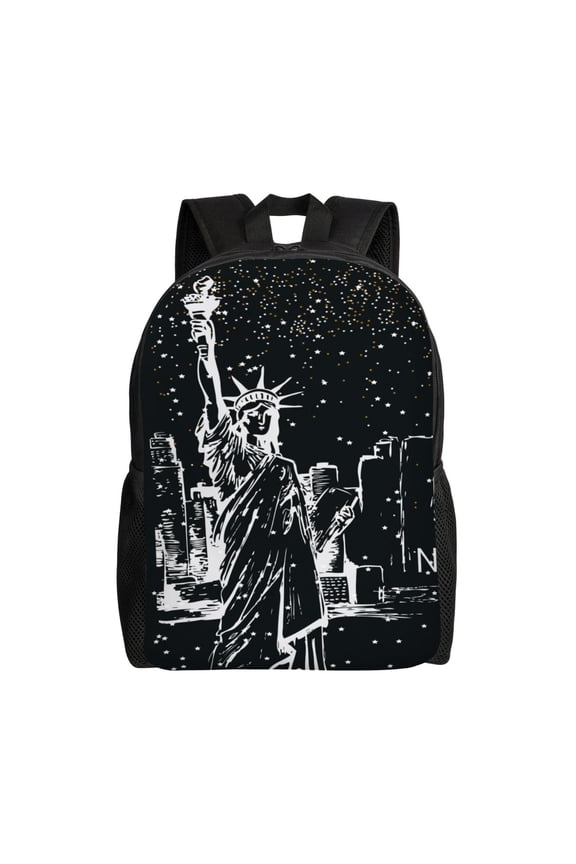 New York City1 for Travel Backpack for Women Men, Lightweight and Durable,Gift for Weekender, College, Work,and Outdoor Activities