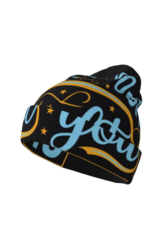 Not All Those Who Wander Are Lost 2 for Men's Knit Cuffed Beanie for Outdoor Activities Unisex