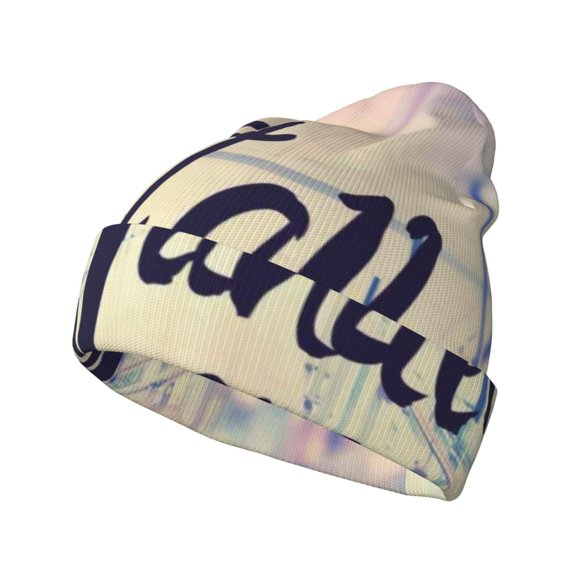 Hirioo Not All Those Who Wander Are Lost for Men's Knit Cuffed Beanie for Outdoor Activities Unisex