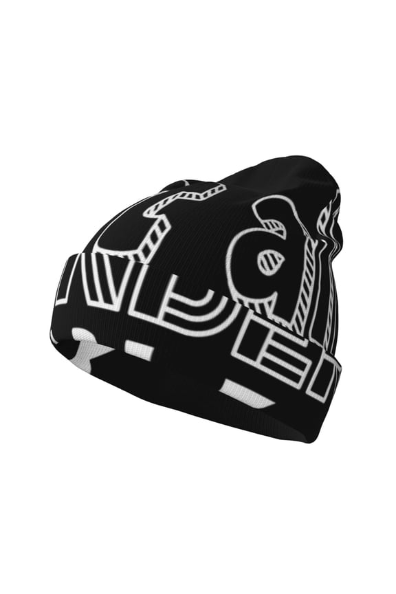 Not All Who Wander Are Lost 2 for Men's Knit Cuffed Beanie for Outdoor Activities Unisex