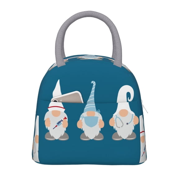 Hirioo Nurse Doctor Gnomes for Eco-friendly Lunch Box,Leakproof Lunch Box for School, Work, Travel, and Picnics,Perfect for Meal Prep