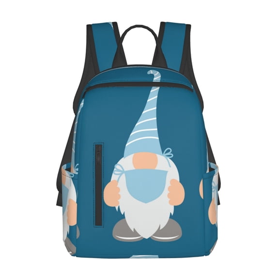 Hirioo Nurse Doctor Gnomes for Lightweight Backpack, Durable and Comfortable, Ideal for Travel, School, Hiking, and Everyday Use