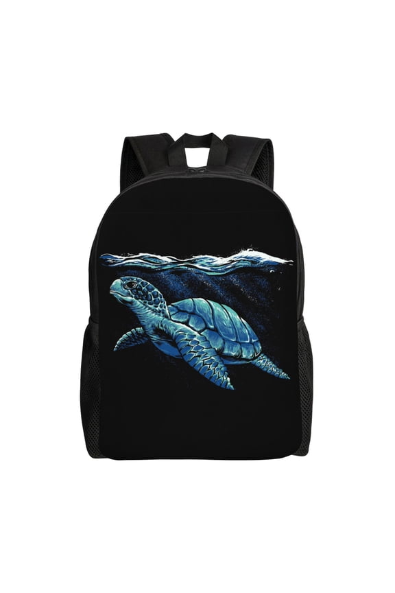 Ocean Turtle for Travel Backpack for Women Men, Lightweight and Durable,Gift for Weekender, College, Work,and Outdoor Activities