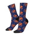 thumbnail image 1 of Hirioo Octopus Pattern Adult Middle Tube Socks Breathable Sock Non-Pilling,Contrasting Color Design, 1 of 6