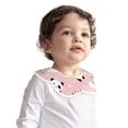 thumbnail image 1 of Hirioo Panda for Baby Cotton Petal Bib Drool Bibs for Baby Boy Unisex, 1 of 9
