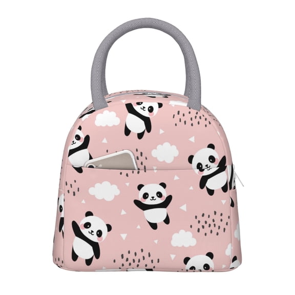 Hirioo Panda for Eco-friendly Lunch Box,Leakproof Lunch Box for School, Work, Travel, and Picnics,Perfect for Meal Prep