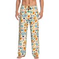 thumbnail image 1 of Hirioo Peanuts 8 for Men's PJ Pajama Pants Sleep Pants Men's Home Trousers with Pockets,S-3XL-Small, 1 of 6
