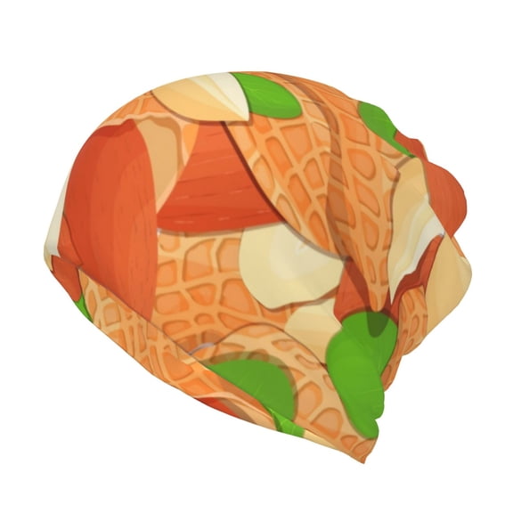 Hirioo Peanuts1 for Multifunction Beanie Hat for Men and Women Unisex for Winter Sports, Outdoor Activities, and Daily Wear