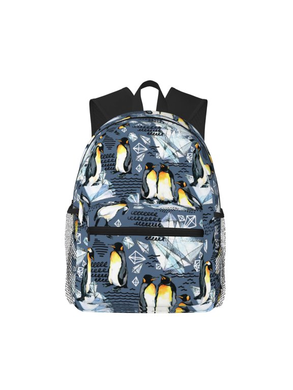 Penguin Arctic Adventure for Casual Backpack College Backpack Laptop Backpack for Women and Men College Workplace Travel