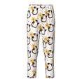 thumbnail image 1 of Hirioo Penguin With Flowers for Teenagers' Pajama Pants Womens Lounge Pants with Pockets Pj Bottoms Pants for Men-Large, 1 of 6