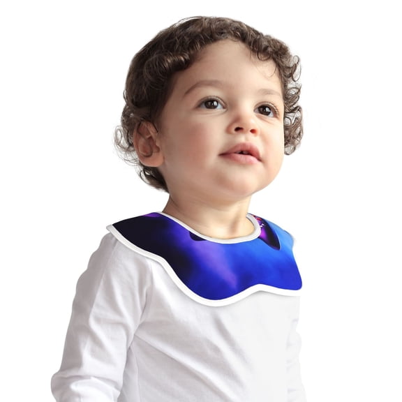 Hirioo Play Gaming for Baby Cotton Petal Bib Drool Bibs for Baby Boy Unisex