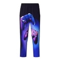 thumbnail image 1 of Hirioo Play Gaming for Teenagers' Pajama Pants Womens Lounge Pants with Pockets Pj Bottoms Pants for Men-XS(5-6), 1 of 6