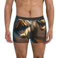 thumbnail image 1 of Hirioo Playful Dolphins Underwater for Men's Boxer Briefs Men Cotton Underwear Boxer Briefs Panties-XX-Large, 1 of 5
