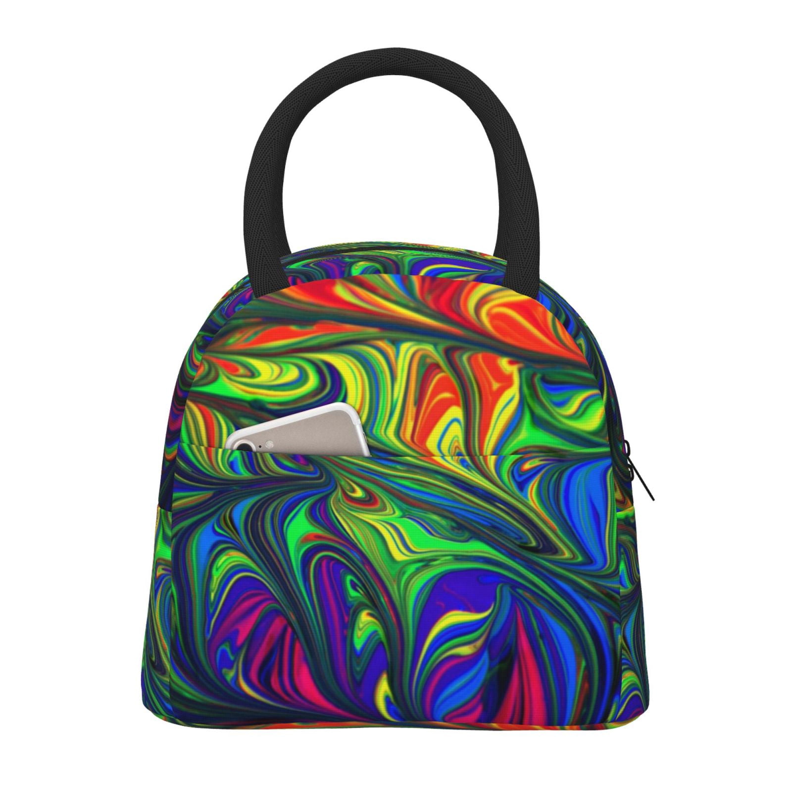Hirioo Pride Rainbow for Eco-friendly Lunch Box,Leakproof Lunch Box for School, Work, Travel, and Picnics,Perfect for Meal Prep
