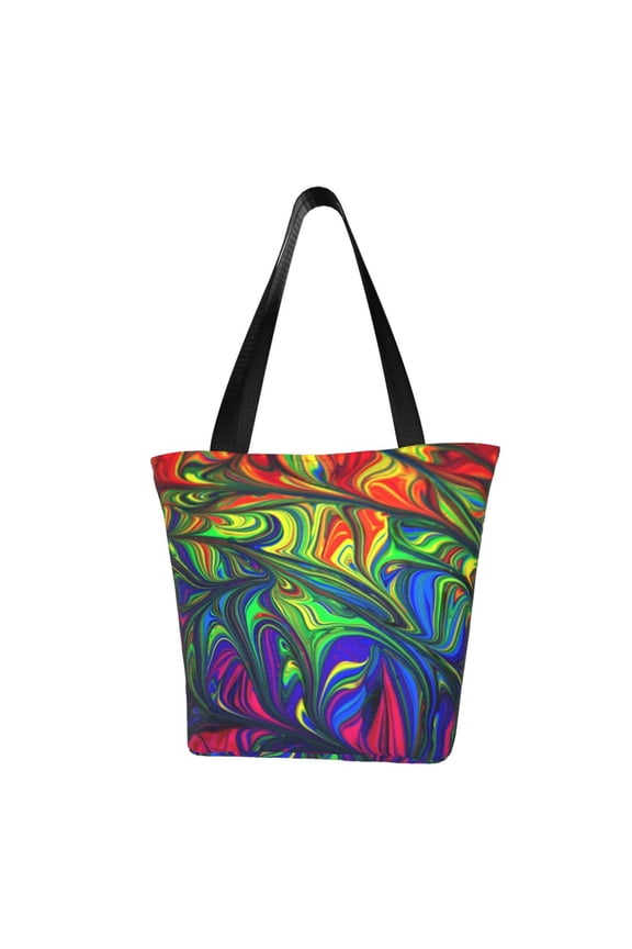Pride Rainbow for Women's Casual Shoulder Tote Bag Handbag For Women Work College Travel Business Shopping