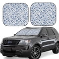 thumbnail image 1 of Hirioo Rabbit And Butterfly for 2PCS Windshield Sun Shade Foldable | Front Windshield Shade for Sun, Heat and UV Rays-Small, 1 of 6