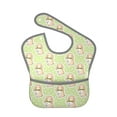 thumbnail image 1 of Hirioo Rabbit With Tie for Baby Waterproof Pocket Bib Adjustable Closed for Babies Toddlers with Large Pocket 6-24Months, 1 of 8