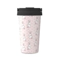 thumbnail image 1 of Hirioo Rabbit for Coffee Travel Mug Insulated Coffee Mug with Lid, 1 of 8