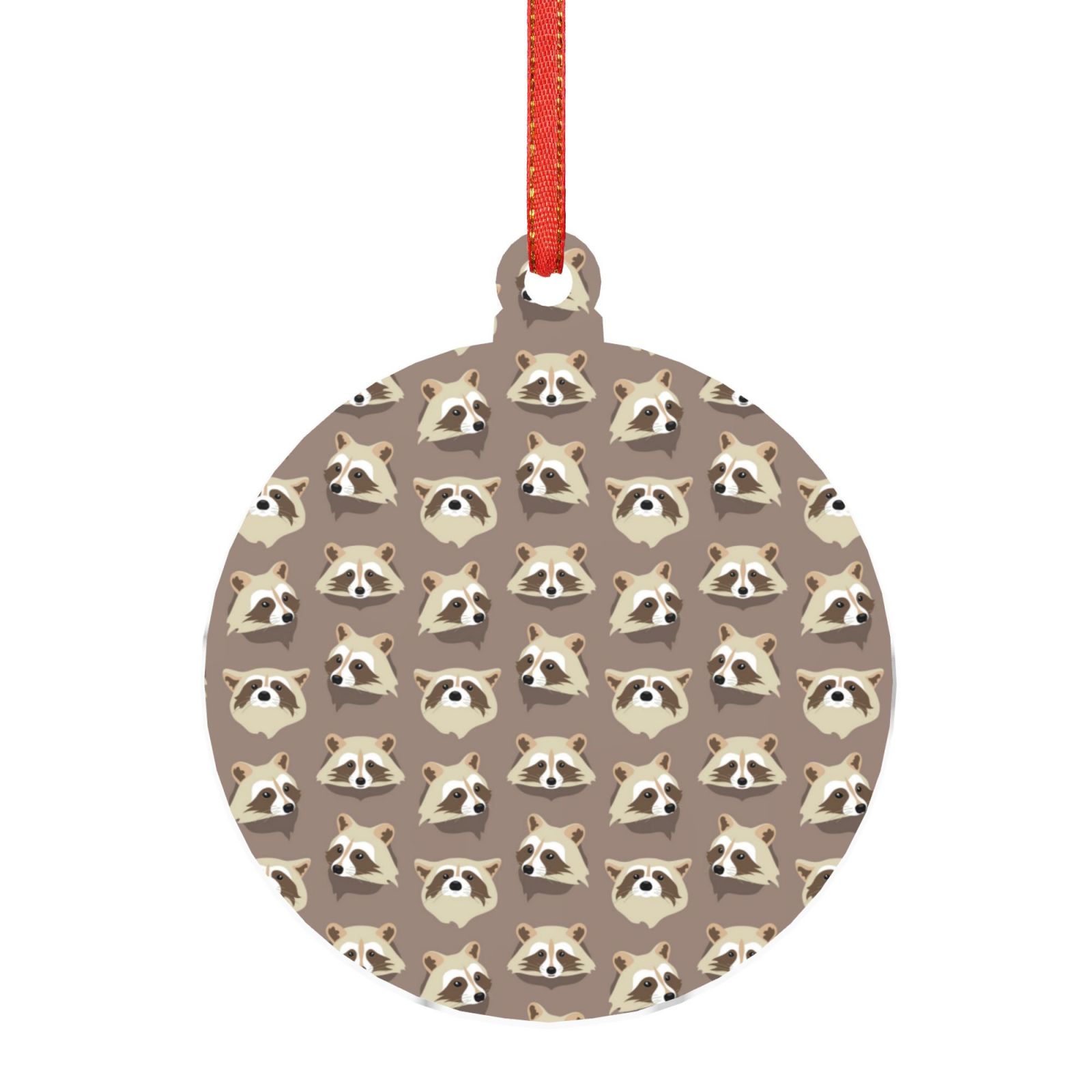 Hirioo Raccoon For Acrylic Christmas Pendant Hanging Christmas Tree 