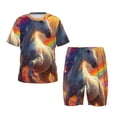 thumbnail image 1 of Hirioo Rainbow Sunset Cloud White Horse Hirioo-Small, 1 of 6