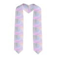 thumbnail image 1 of Hirioo Rainbow for 72" Graduation Shawl Stole Unisex Adults Graduation Sash Honor Graduation Stole for High School and College-Sharp Corner, 1 of 7