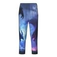 thumbnail image 1 of Hirioo Red And Blue Fire Dragon for Teenagers' Pajama Pants Womens Lounge Pants with Pockets Pj Bottoms Pants for Men-Large, 1 of 6