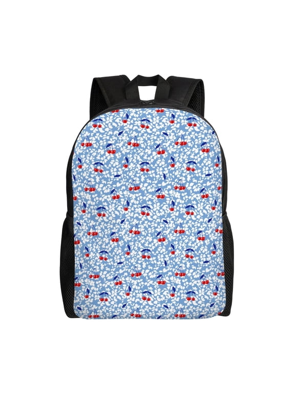 Red Cherries for Travel Backpack for Women Men, Lightweight and Durable,Gift for Weekender, College, Work,and Outdoor Activities
