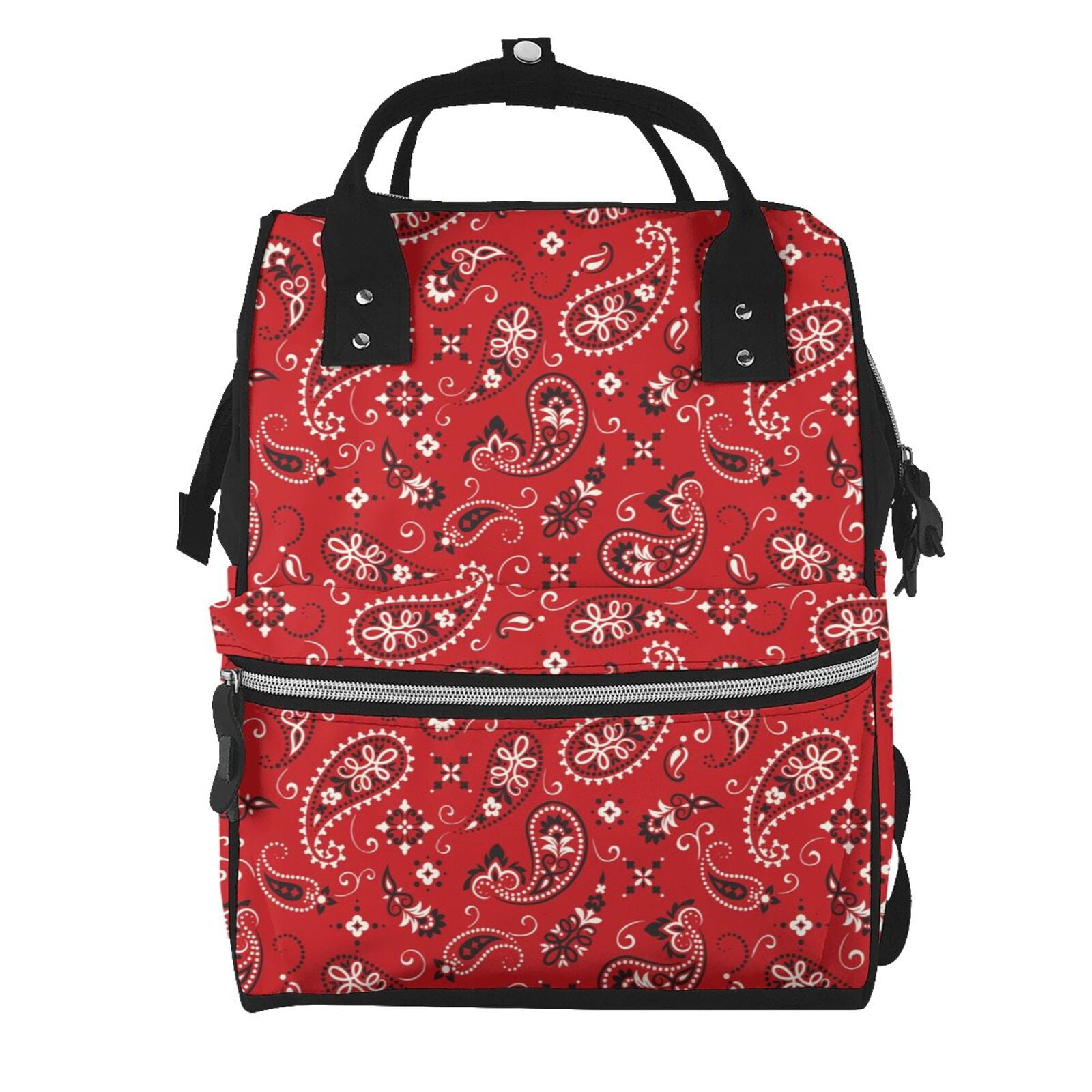Indigenous Paisley - Vanilla Multi-Function Diaper Backpack main image 1