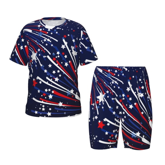 Hirioo Red White Blue Fireworks 1 Hirioo-4X-Large