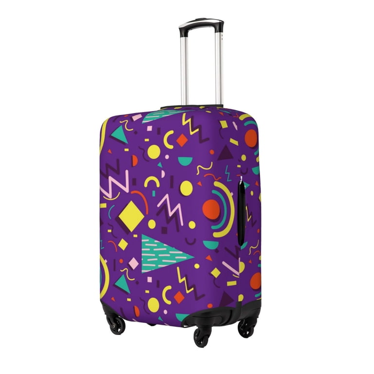 Hirioo Retro 80s Style for Elasticity Suitcase Cover (No luggage