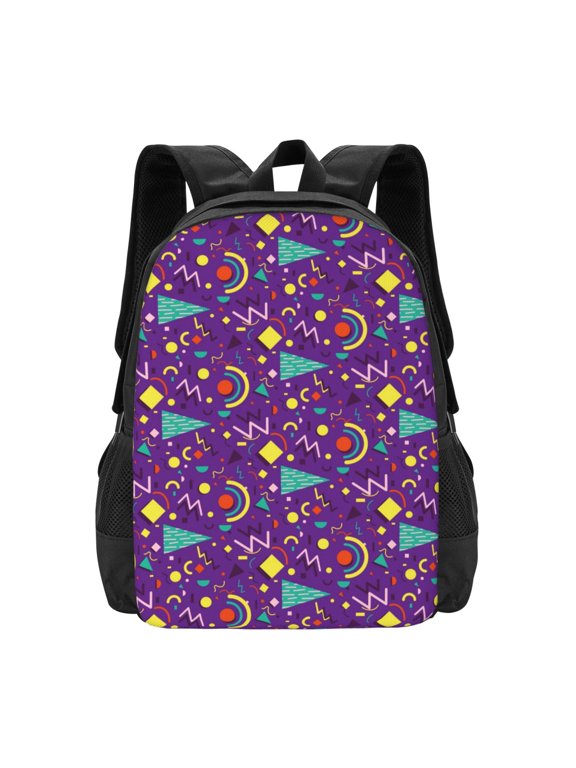 Retro 80s Style for Minimalist Backpack Large Capacity Backpack Travel Backpack For School