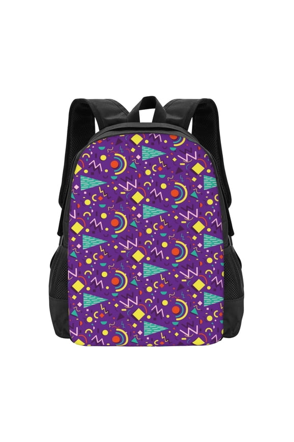 Retro 80s Style for Minimalist Backpack Large Capacity Backpack Travel Backpack For School