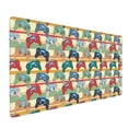 thumbnail image 1 of Hirioo Retro With Joysticks for Mouse Pad ,Anti-Slip Base, Durable Stitched Edges, Perfect for Gaming, Office, and Home Use,16x35.5in, 1 of 9