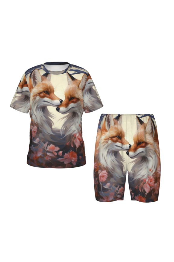 Romantic Flower Fox Hirioo-Large