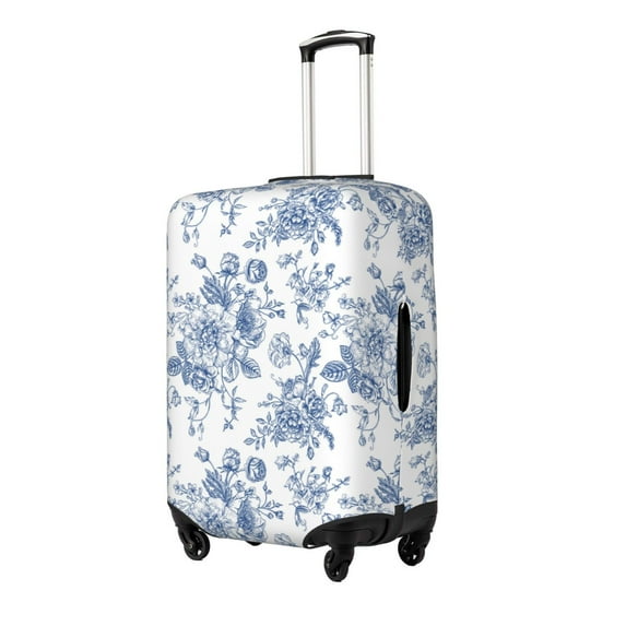 Hirioo Rose Flowers for Elasticity Suitcase Cover (No luggage Included) Durable Luggage Protector Fits 18-32 Inch Luggage-Large