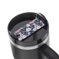 thumbnail image 1 of Hirioo Rose Flowers for Stanley Cup Lid Nameplate Personalized Acrylic Nameplate Tumbler Lid Topper(30oz , 40oz), 1 of 9