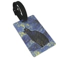 thumbnail image 1 of Hirioo Shambhala Cat In Van Gogh Impressionist for Luggage ID Tag with Adjustable Strap Travel Baggage Bag Tags Suitcase Identify Labels for Women Men, 1 of 7