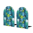 thumbnail image 1 of Hirioo Shark And Leaves for Bookends Decorative Bookends for Shelves for Home or Office, Non-Slip Base, 1 of 8