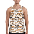 thumbnail image 1 of Hirioo Shiba Inu Dog for Men's Workout Tank Top Sleeveless Shirts Quick Dry for Men-Medium, 1 of 7