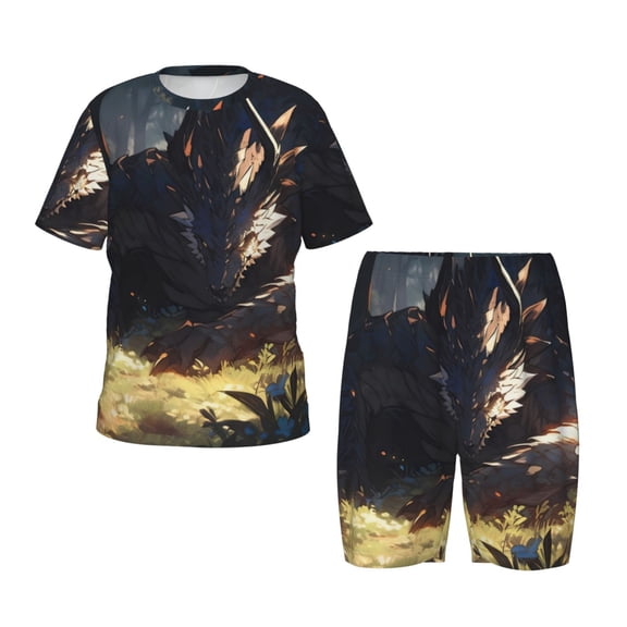 Hirioo Sleeping Dragon In Forest Hirioo-XX-Large