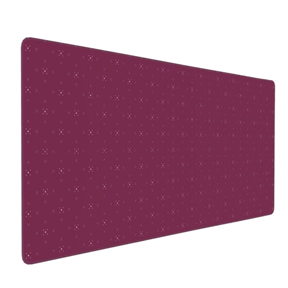 Hirioo Small Stars for Mouse Pad ,Anti-Slip Base, Durable Stitched Edges, Perfect for Gaming, Office, and Home Use,16x35.5in