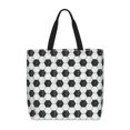 thumbnail image 1 of Hirioo Soccer for Tote Bag for Women, Quilted Shoulder Bag with Zipper, Large Capacity Handbags for Casual, Travel, Work, 1 of 7