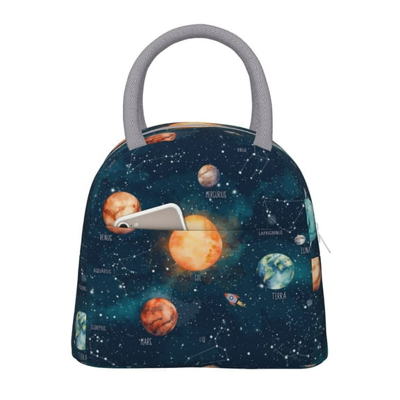 Hirioo Solar System And Planets for Eco-friendly Lunch Box,Leakproof Lunch Box for School, Work, Travel, and Picnics,Perfect for Meal Prep