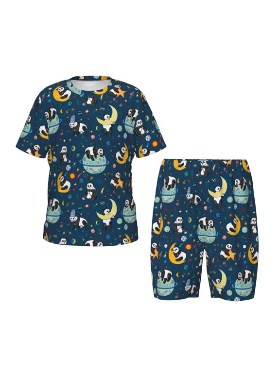 Space Sleeping Panda Hirioo-4X-Large